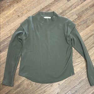 We The Free Olive Long Sleeve Top